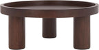 SAFAVIEH Home Collection Meek Brown 3-Leg Round Coffee Table
