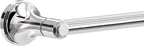 Franklin Brass Woodruff 4-Piece Bathroom Set Polished Chrome 18" + 6" Towel Rack, Toilet Paper Holder, Hand Towel Holder, Hook | 4-Piece Bath Hardware Accessories Set WDRF64-PC