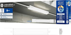 GE LED HD+ Undercabinet Light Fixture, Linkable Integrated Slim Profile Fixture for Kitchens, High Definition Light in 5 Color Temperatures, Plug-in, 12in (1 Pack)