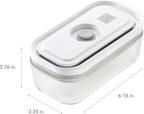 ZWILLING Fresh & Save 3-pc Glass Food Storage Container, Meal Prep Container- Assorted Sizes