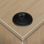 Regency Legacy 71 x 35 in. Office Desk with Double Full Pedestal- Noble Oak