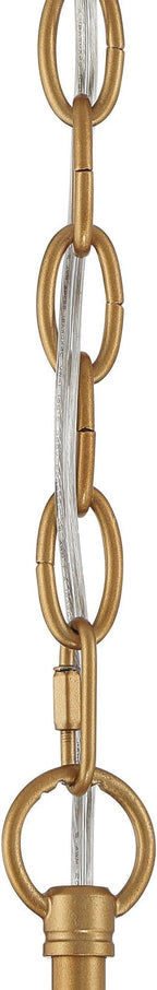 Possini Euro Design Carrine Light Brass Gold Pendant Chandelier Lighting 15 1/4" Wide Modern Clear Crystal Accents 4-Light Fixture for Dining Room House Home Foyer Kitchen Entryway Bedroom Living