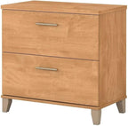 Pemberly Row Modern Lateral File Cabinet in Maple Cross - Eng Wood