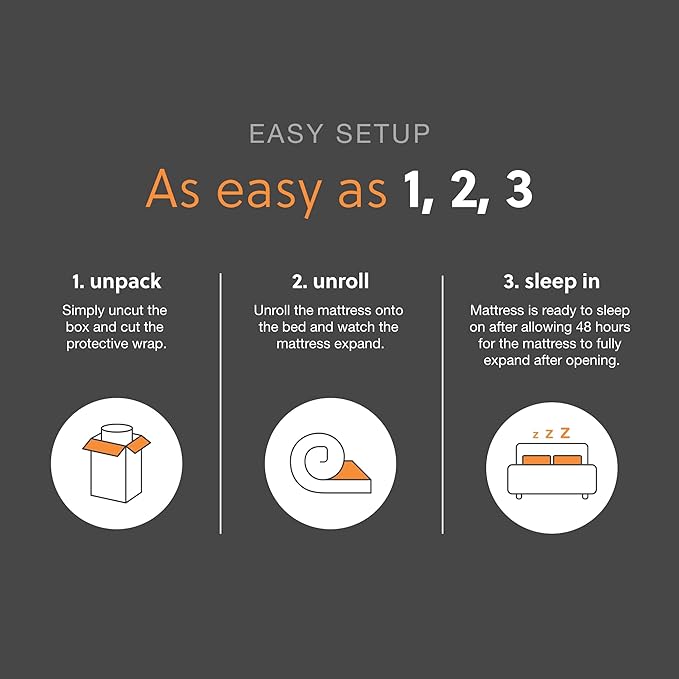 Signature Design by Ashley King Size 8 Inch Medium Firm Charcoal Gel & Green Tea Infused Memory Foam Mattress for Pressure Relief, Fiberglass Free, Mattress In A Box