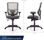 Tempur-Pedic Synchro-Tilt Task Chair, Black