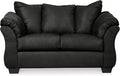 Signature Design by Ashley Darcy 1` Loveseat, Black