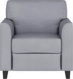 Flash Furniture HERCULES Diplomat Series Gray LeatherSoft Chair