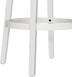 Hillsdale Clarion Wood Swivel Bar Height Stool, Sea White