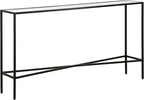 Henn&Hart Henley Console Table, 55" Wide, Black