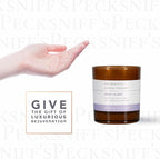 Pecksniff's Amber Deep-Sleep Aroma Therapy Candle | 1 Wick, 184g/6.49oz