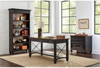 Martin Furniture Hartford Lateral File Cabinet, Brown - Fully Assembled