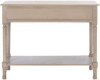 SAFAVIEH Home Collection Landers Greige2-Drawer Console Table CNS5710D, Greige