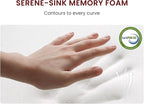 Twin Mattress 12 Inch, Hybrid Mattress in a Box, Individual Pocket Spring with Motion Isolation, Personalized Support &Zoned Pressure Relief, Certified Safe Memory Foams, Medium Firm Feel