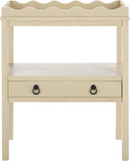 SAFAVIEH Home Collection Darlyn Sand 1-Drawer Rectangle Accent Table