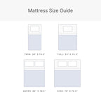 Signature Design by Ashley Queen Size 8 Inch Medium Firm Charcoal Gel & Green Tea Infused Memory Foam Mattress for Pressure Relief, Fiberglass Free, Mattress In A Box