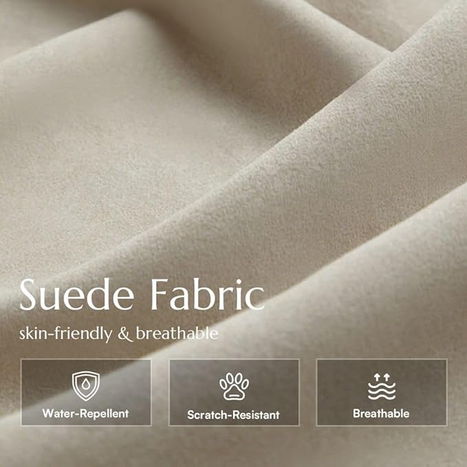 POVISON Oversized Modular Sectional Sailboat Sofa for Living Room with Adjustable Backrest Sectional Couches Large Deep Sofa Set 3 Seats Big with Ottoman Comfy Cloud Couch for House Office