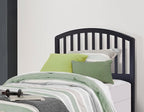 Hillsdale Carolina Headboard, Bed Frame Not Included, Twin, Black