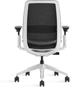 Steelcase Series 2 Office Chair, Seagull Frame, Cogent Connect Licorice, Hard Floor Casters