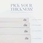 L’Baiet 8 Inch Gel Memory Foam Mattress, Twin Size - Bed in a Box - Medium Firm - Breathable Cooling-Gel Comfort Technology - Pressure Relief Comfy Support Soft Fabric Cover - CertiPUR-US Certified