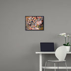 Wieco Art Framed Canvas Wall Art Composition VII, 1913 by Wassily Kandinsky Classic Abstract Famous Paintings Reproductions Canvas Wall Art for Home Decoration