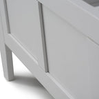 SIMPLIHOME Brooklyn Entryway Storage Bench - 48 inch Wide Solid Wood Storage Seat in White, Contemporary Bench for Entryway or Living Room with Lift-Up Lid and Slatted Backrest
