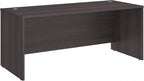 Bush Furniture BSHSCD272SG Studio C Storm Gray 72W x 30D Desk Shell
