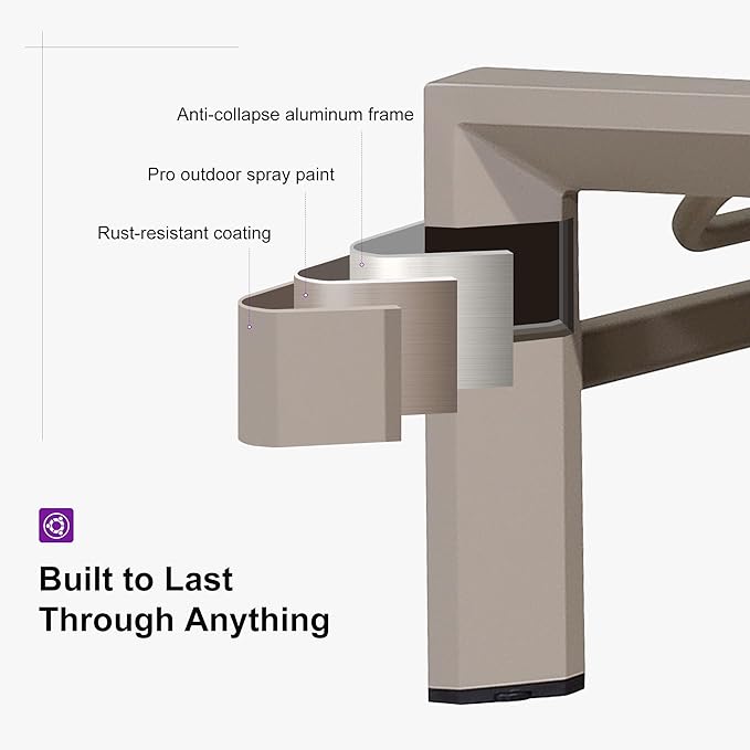 PURPLE LEAF Patio Chaise Lounge Rattan Chair Outdoor Pool Adjustable Recliner Wicker Lounger for Outside Woven Furniture Tanning Poolside Lounger Granite Gray