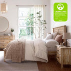 Grain Wood Furniture Greenport Solid Wood Platform Bed, Full Size, Brushed Driftwood