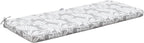 Tommy Bahama Bench Cushion, 48" X 19" X 2.5", Tropical Chrome