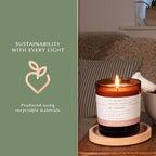 Pecksniff's Amber Re-Covery Aroma Therapy Candle | 1 Wick, 184g/6.49oz