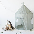 3 Sprouts Kids Play Tent - Sustainable Recycled Fabric – Fun Spacious Childs Playhouse for Indoor Games for Boys & Girls - Durable Fort Pop Up House for Toddlers & Children Age 3-10 - Green