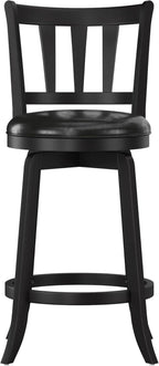 Hillsdale Presque Isle Swivel Stool, Counter Height, Black