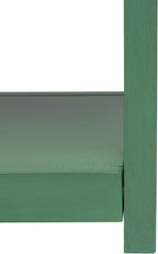 SAFAVIEH Home Collection Sadie Contemporary Turquoise Green 2-Drawer Console Table (Fully Assembled)