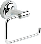 Franklin Brass Voisin (1-Pack) Toilet Paper Holder Polished Chrome Tissue Roll Holder for Bathroom Organization and Storage European Single Post Toilet Tissue Holder Wall Bathroom Accessories VOI50-PC