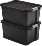 Sterilite Tote Stacker Black 19GA 14869006