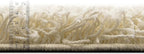Unique Loom Solid Shag Collection Area Rug (2' 7" x 19' 8" Runner, Pure Ivory)