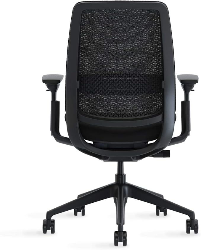 Steelcase Series 2 Office Chair, Graphite Frame, Cogent Connect Peacock, Hard Floor Casters