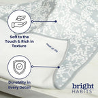 Kitchen Towel and Sponge Set Yellow, 6 Piece Super Absorbent Reusable Quick Dry Towels and Washable Sponges Made from Recycled Materials, Durable Eco Friendly Cleaning Set for Kitchen