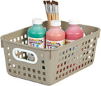 Really Good Stuff Medium Basket - Set of 6 -Tan