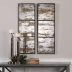 Uttermost Rahila 2-Piece 42" High Framed Wall Art Set