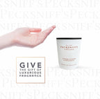 Pecksniff's Ginger Flower & Patchouli Luxury Scented Candle | 1 Wick, 100 g/3.5 oz