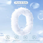 Disposable Face Towels 100 Count, Ultra Soft & Thick Facial Towels for Sensitive Skin, Biodegradable & Lint-Free Makeup Remover Dry Wipes, Multi-Purpose Cleansing Towelettes for Face Wipes