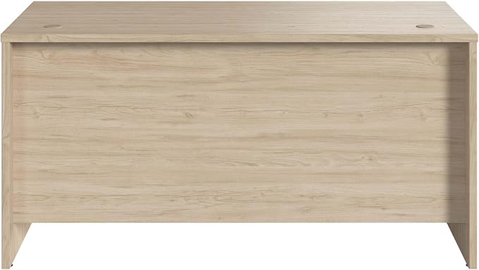 Bush Business Furniture Studio C 60W x 30D Office Desk in Natural Elm, Computer Table for Home or Professional Workspace