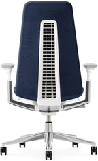 Haworth Fern Ergonomic Office Chair – Stylish and Innovative Desk Chair with Digital Knit Finish - Without Lumbar Support (Deep Sea)