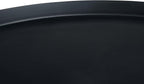 SIMPLIHOME Monet Industrial 18 inch Wide Metal Accent Side Table in Black, Fully Assembled for the Living Room and Bedroom