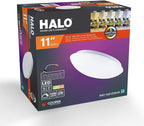 HALO 11 inch LED 5CCT Selectable Low Profile Round Flushmount