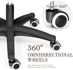 Cute Office Chair - Adjustable Task Chair, Modern & Comfortable, 360 Swivel, Mid Back, Suitable for Home Office & Living Room