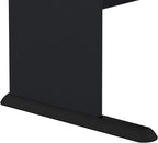 Bush Business Furniture Series A 36W Small Desk in Hansen Cherry and Galaxy, Compact Computer Table for Home or Professional Office