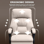 Office Chair with Leg Rest Executive Desk Chairs with Wheels High Back Computer Gaming Chairs Adjustable Reclining Ergonomic Work Chair for Home Office