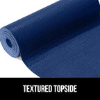GORILLA GRIP DripGuard Shelf Liner, Non Adhesive Drawer and Kitchen Cabinet Protector, Slip Resistant BPA Free Smooth Surface Plastic Liners for Cabinets, Bathrooms, Closets, 12x240 Inch, Navy Blue